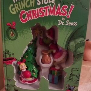 Dr. Seuss Grinch and Cindy Lou Who Chrisrmas Ornament Set